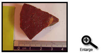 Post medieval vessel body sherd